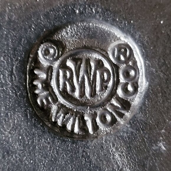 Vintage Wilton Armetale Chip & Dip Cabbage Leaf Serving Bowl Pewter - Picture 5 of 6